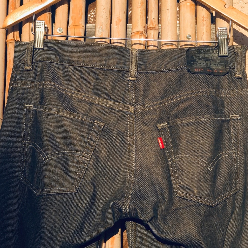 LEVI'S 511 Midnight Blue Straight Leg Size 29x29 - Picture 3 of 7